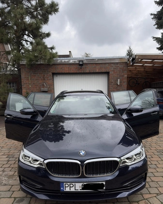 BMW Seria 5 cena 153000 przebieg: 97000, rok produkcji 2017 z Pleszew małe 191
